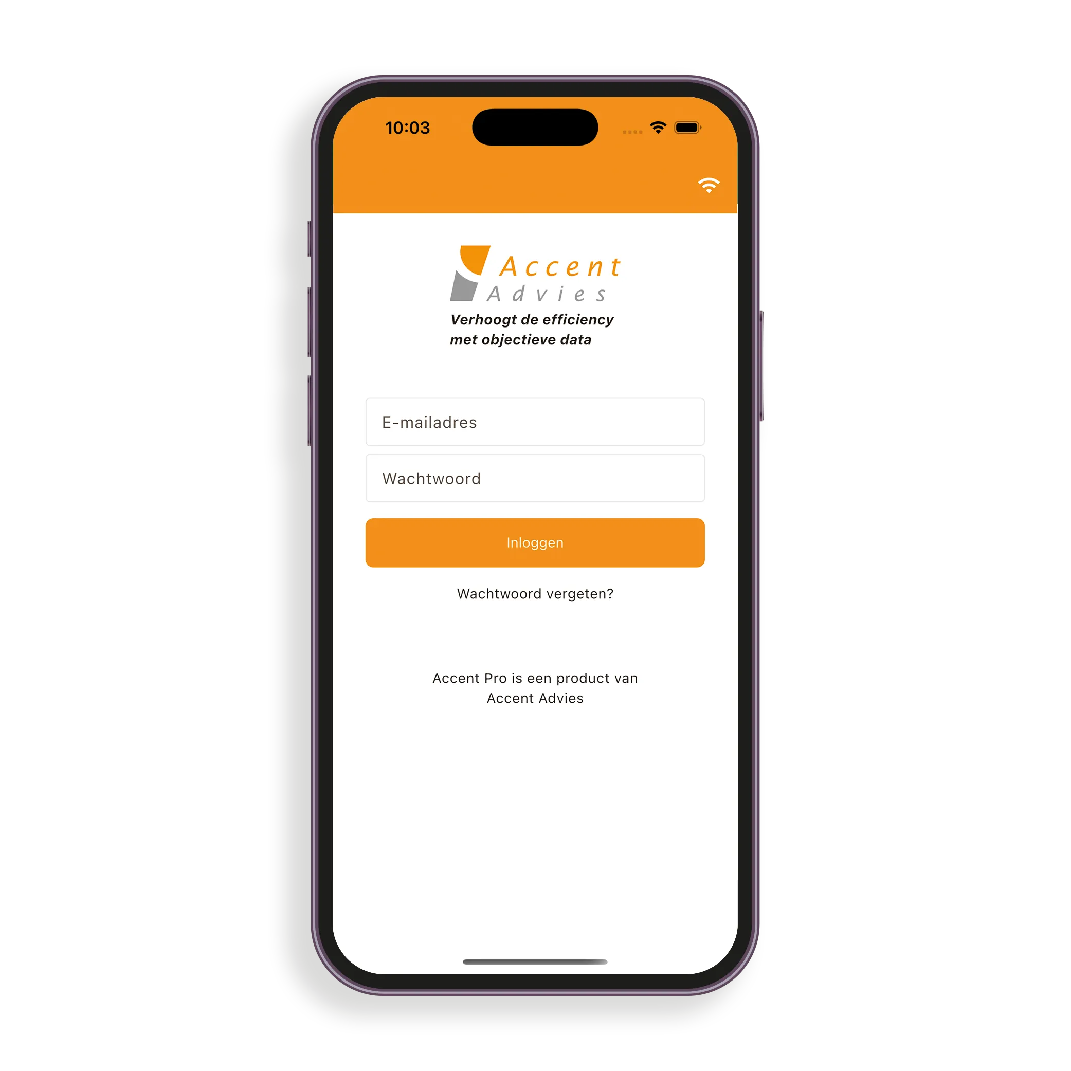 AccentPro app — onderzoeksoverzicht